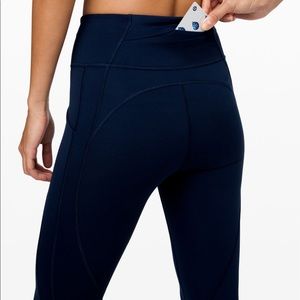 Lululemon crop high waisted leggings
